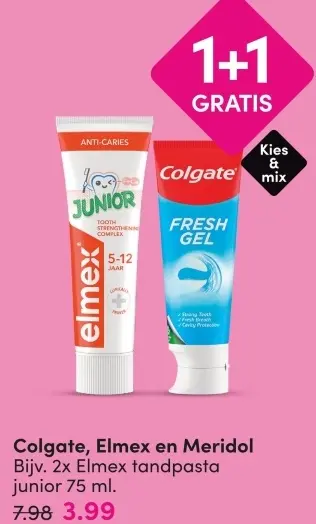 Aanbieding: Colgate, Elmex en Meridol