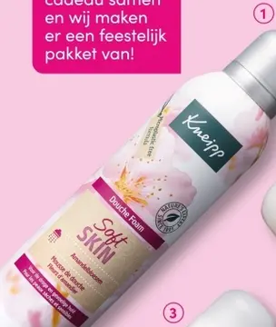 Aanbieding: Douchefoam soft skin