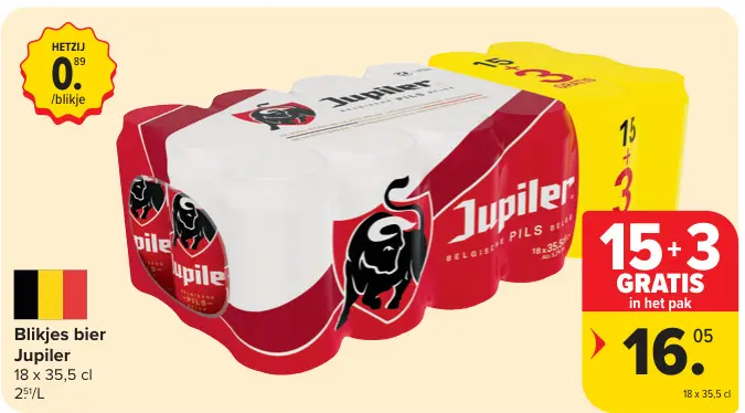 Promotie: Blikjes bier