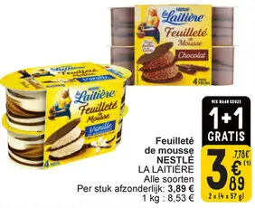 Aanbieding: Feuilleté de mousse