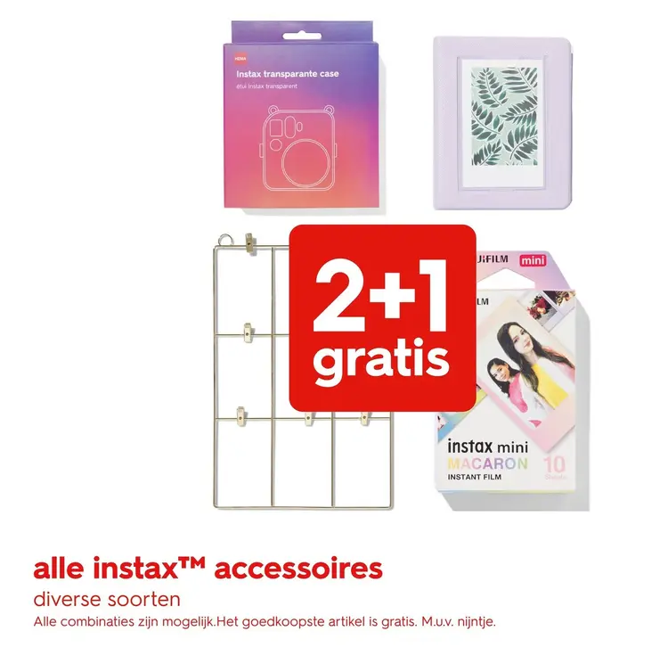 Aanbieding: Instax accessoires