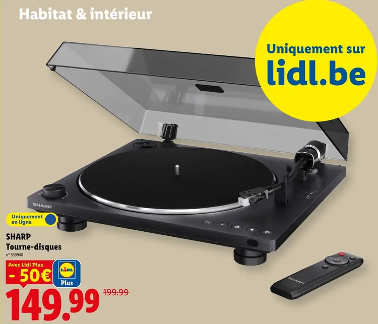 Offre: Tourne-disques