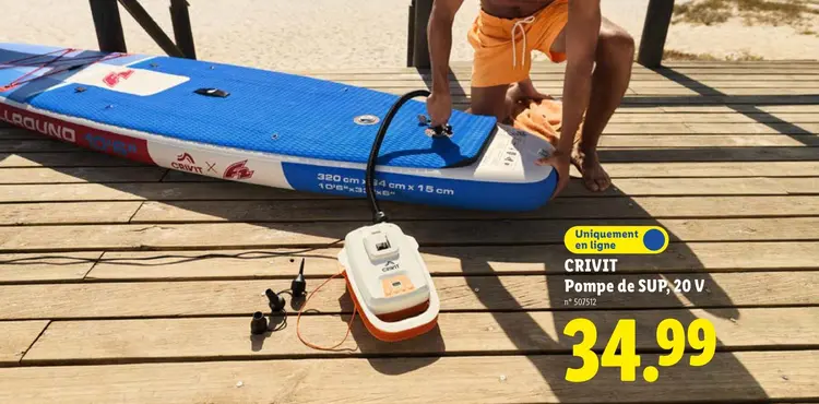 Offre: Pompe de SUP