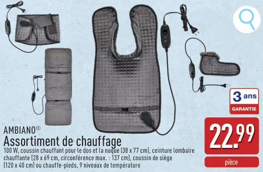 Offre: Assortiment de chauffage
