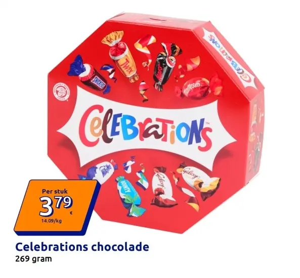Aanbieding: Celebrations chocolade