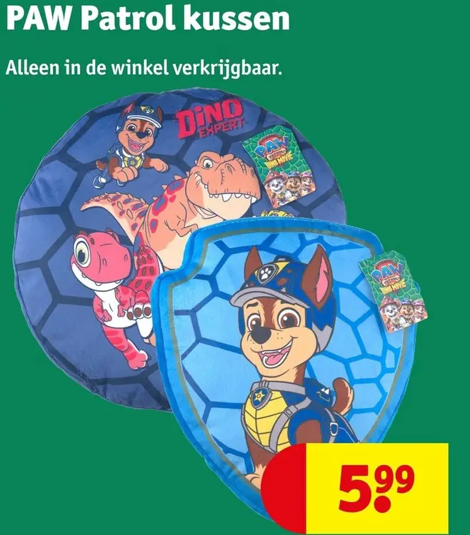 Aanbieding: PAW Patrol kussen