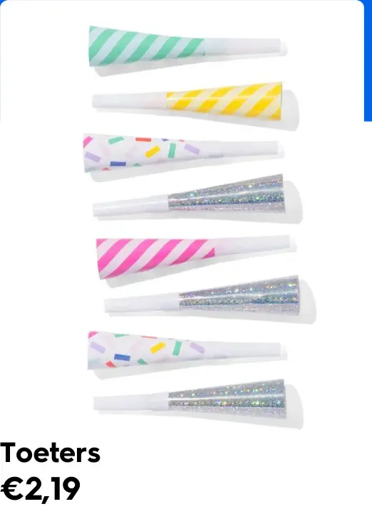 Promotie: Toeters