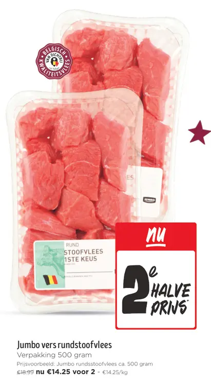 Promotie: Rundstoofvlees