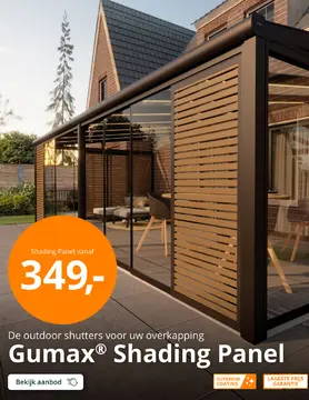 Aanbieding: Gumax Shading Panel