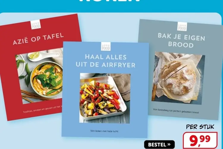 Aanbieding: Kookboeken