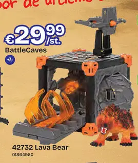 Aanbieding: BattleCave Lava Bear