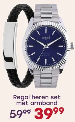 Aanbieding: heren set met armband