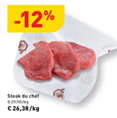 Offre: Steak du chef