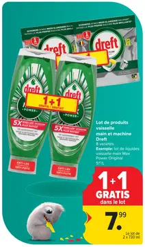 Offre: Lot de produits vaisselle main et machine