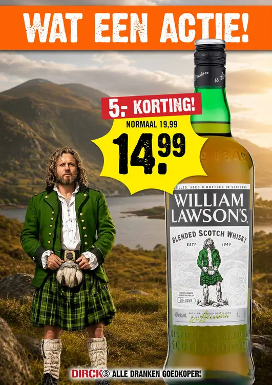 Aanbieding: Whisky 100 cl
