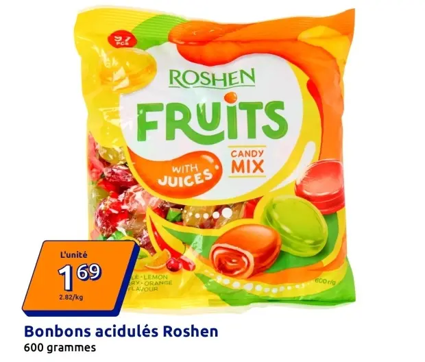 Offre: Bonbons acidulés