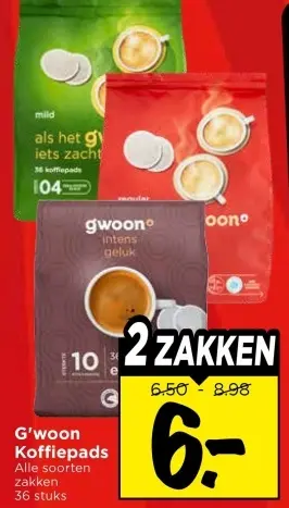 Aanbieding: Koffiepads