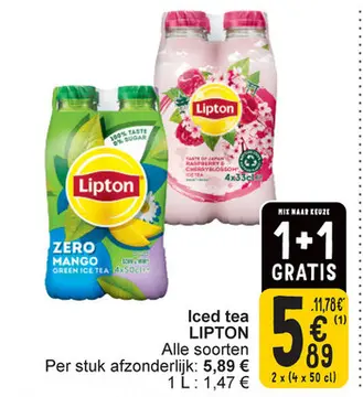 Aanbieding: Iced tea LIPTON