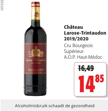 Promotie: Château Larose-Trintaudon 2019/2020