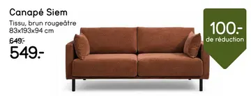 Offre: Canapé Siem