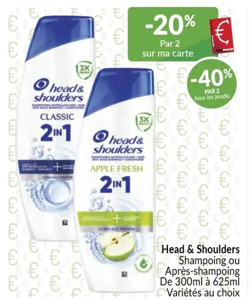 Offre: Shampoing ou Après-shampoing
