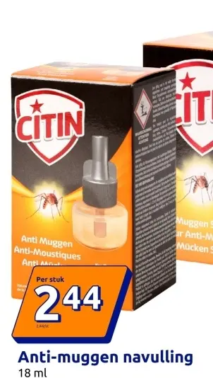 Aanbieding: Anti-muggen navulling