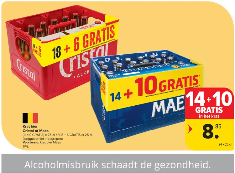 Promotie: Krat bier
