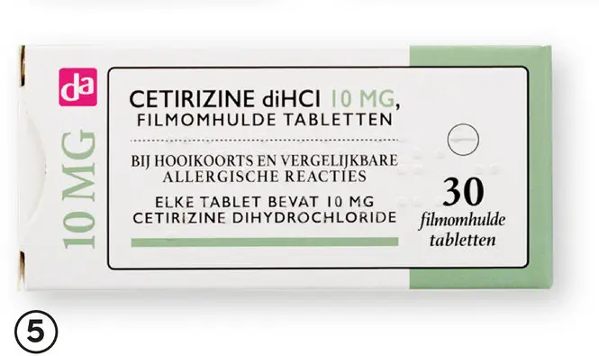 Aanbieding: loratadine 10 mg 30 tabletten