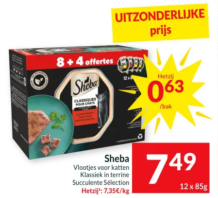 Promotie: Sheba