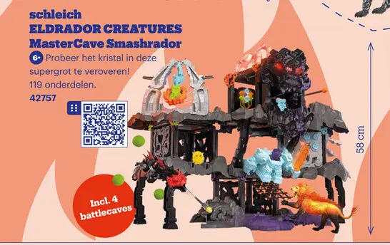 Aanbieding: ELDRADOR CREATURES MasterCave Smashrador