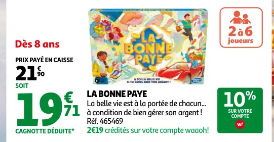 Promotie: La Bonne Paye