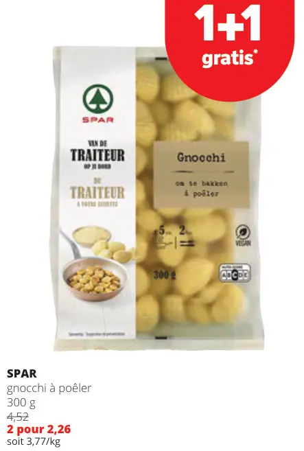 Offre: gnocchi à poêler