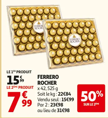 Offre: Ferrero rocher
