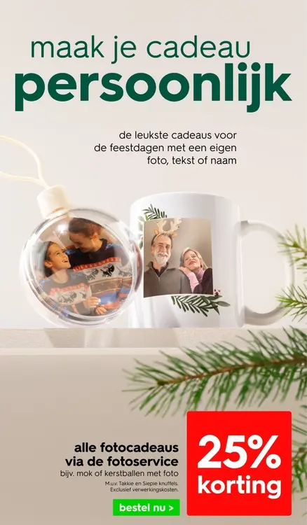 Aanbieding: fotocadeaus