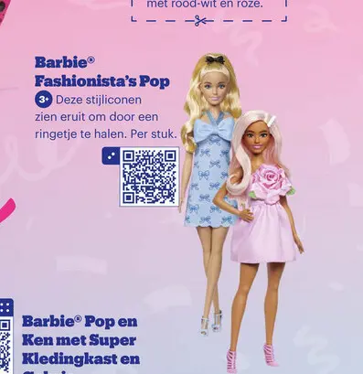 Promotie: Barbie® Fashionista's Pop