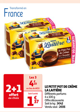 Aanbieding: LE PETIT POT DE CRÈME LA LAITIÈRE