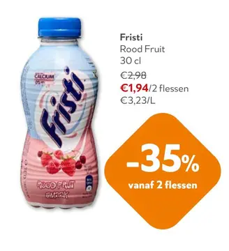 Aanbieding: Fristi Rood Fruit
