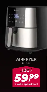 Aanbieding: Airfryer