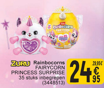 Aanbieding: Rainbocorns FAIRYCORN PRINCESS SURPRISE