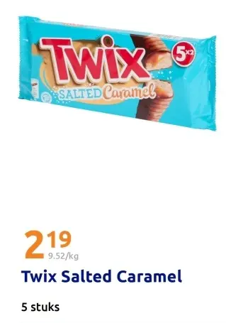 Aanbieding: Twix Salted Caramel