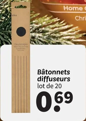 Offre: Bâtonnets diffuseurs