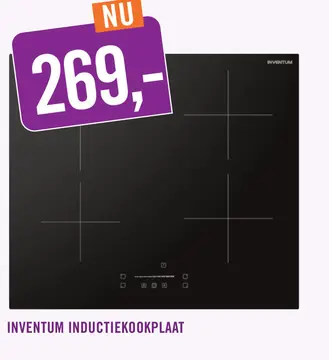 Aanbieding: Inventum inductiekookplaat