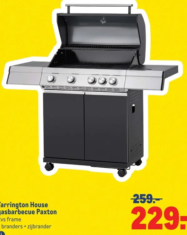 Aanbieding: Farrington House gasbarbecue Paxton