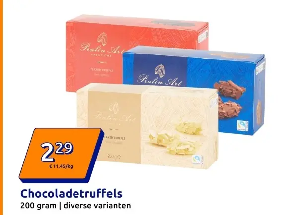 Aanbieding: Chocoladetruffels
