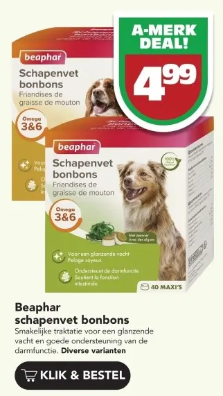 Aanbieding: schapenvet bonbons