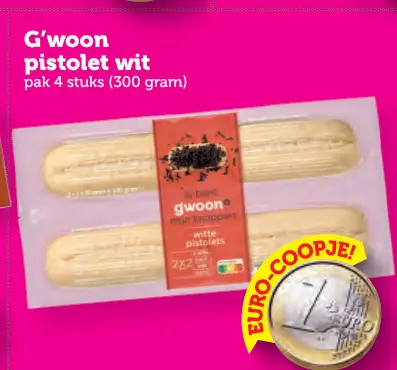 Aanbieding: Pistolet wit