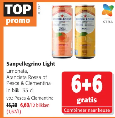 Promotie: Sanpellegrino Light