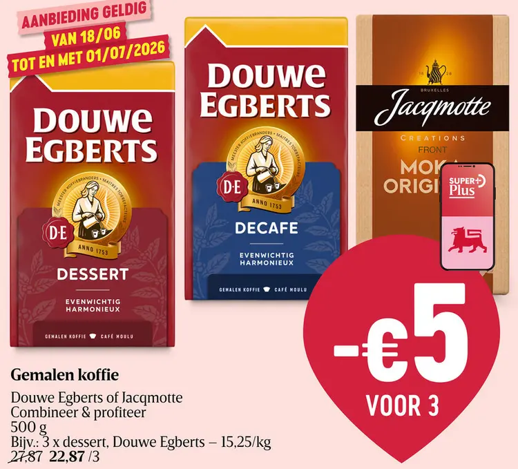 Promotie: Gemalen koffie