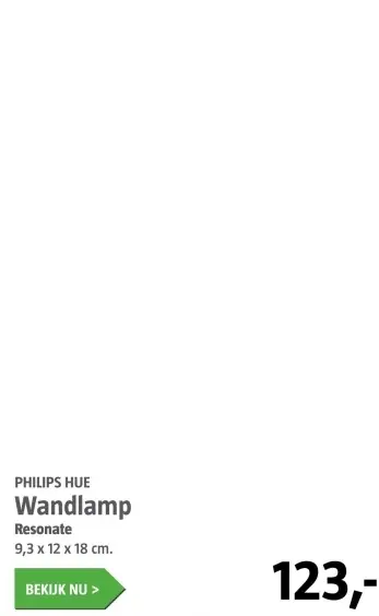 Aanbieding: Wandlamp