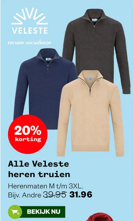 Aanbieding: Veleste heren truien